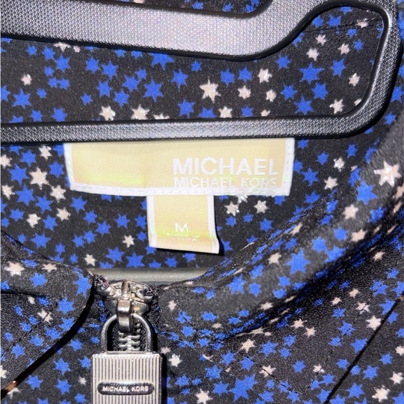 Michael Kors Navy and Gold Women's Full Zip Top Size M - Picture 2 of 12